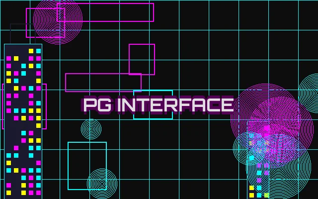 财神捕鱼PG电子霓虹街机操作界面